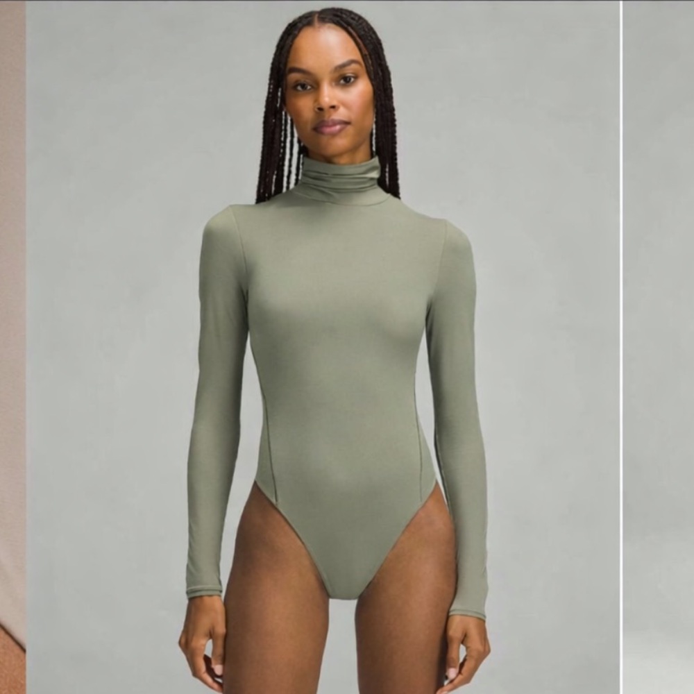 Lululemon Wundermost Ultra-Soft Nulu Turtleneck Bodysuit - Picture 1 of 5
